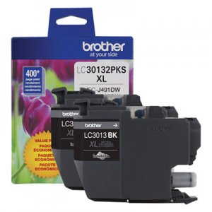 Brother LC30132PKS High-Yield Ink, 400 Page-Yield, Black BRTLC30132PKS LC30132PKS