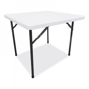 Alera Square Plastic Folding Table, 36w x 36d x 29 1/4h, White ALEPT36SW