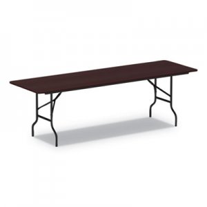 Alera Wood Folding Table, 95 7/8w x 29 7/8d x 29 1/8h, Mahogany ALEFT729630MY