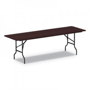 Alera Wood Folding Table, 95 7/8w x 29 7/8d x 29 1/8h, Mahogany ALEFT729630MY