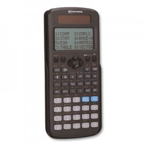 Innovera Advanced Scientific Calculator, 417 Functions, 15-Digit LCD, Four Display Lines IVR15970