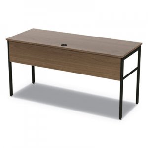 Linea Italia Urban Series Desk Workstation, 59" x 23.75" x 29.5", Natural Walnut LITUR601NW