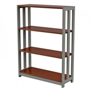 Linea Italia Trento Line Bookcase, 31 1/2w x 11 1/2d x 43 1/4h, Cherry LITTR735CH