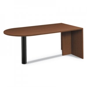 HON Foundation Peninsula with End Panel, 72w x 36d x 29h, Shaker Cherry HONLM72PENF HLM72PEN.F