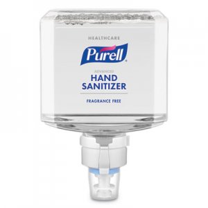PURELL Healthcare Advanced Gentle/Free Foam Hand Sanitizer, 1,200 mL Refill, For ES8 Dispensers, 2/Carton GOJ775102 7751-02