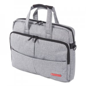 Swiss Mobility Sterling Slim Briefcase, Holds Laptops 15.6", 3" x 3" x 11.75", Gray SWZEXB1068SMGRY EXB1068SMGRY