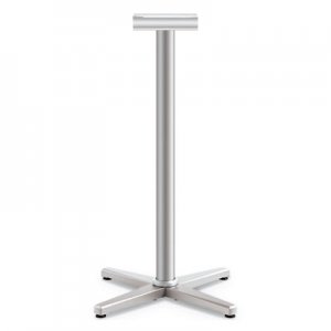 HON Arrange X-Leg Base for 30-36" Tops, 25.59w x 25.59d x 40h, Silver HONCT42MXPR8 HCT42MX.PR8