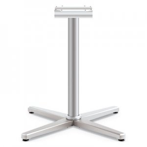 HON Arrange X-Leg Base for 42-48" Tops, 32w x 32d x 28h, Silver HONCT29LXPR8 HCT29LX.PR8