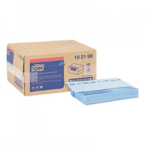 Tork Foodservice Cloth, 13 x 21, Blue, 150/Box TRK192196 192196