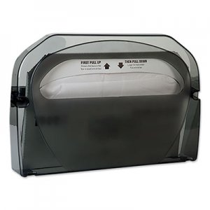 Tork Toilet Seat Cover Dispenser, 16 x 3.13 x 11.5, Smoke, 12/Carton TRK1951001 1951001