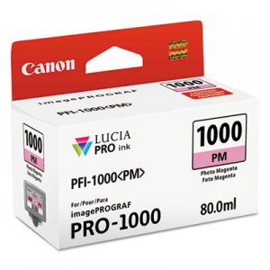 Canon 0551C002 (PFI-1000) Lucia Pro Ink, Photo Magenta CNM0551C002 0551C002