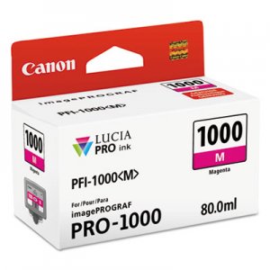 Canon 0548C002 (PFI-1000) Lucia Pro Ink, Magenta CNM0548C002 0548C002