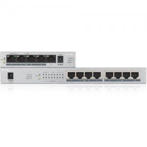 ZyXEL 8-Port GbE Unmanaged PoE Switch GS1008HP