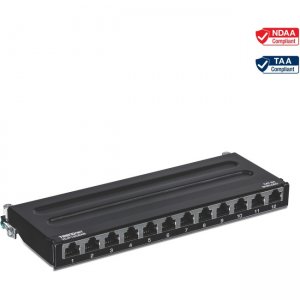 TRENDnet 12-Port Cat6A Shielded TC-P12C6AS