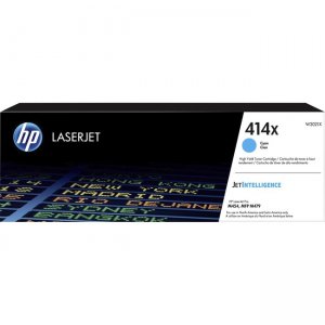 HP High Yield Cyan Original LaserJet Toner Cartridge W2021X 414X (W2021X)