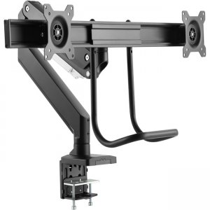 Amer Heavy Duty Gas Spring Dual Monitor Arm with Handle HYDRA2HD1B