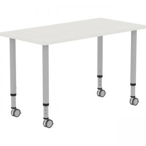 Lorell Height-adjustable 48" Rectangular Table 69581