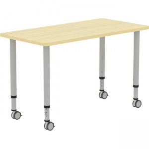 Lorell Height-adjustable 48" Rectangular Table 69582 LLR69582