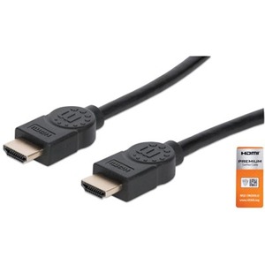 Manhattan Certified Premium High Speed HDMI Cable with Ethernet 355346