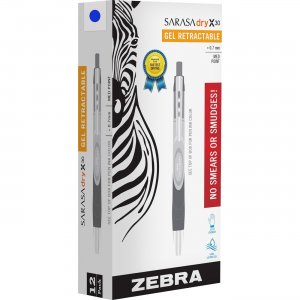 Zebra Pen Sarasa Dry X30 Gel Retractable Pen 47120 ZEB47120