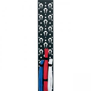 Middle Atlantic Products Lace Strip, 54 RU, 4.75"W, w/Tie Posts, 6 pc LACE-5254-OWP