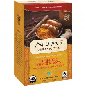 Numi Turmeric Organic Tea 10550 NUM10550