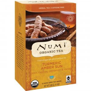 Numi Turmeric Organic Tea 10552 NUM10552