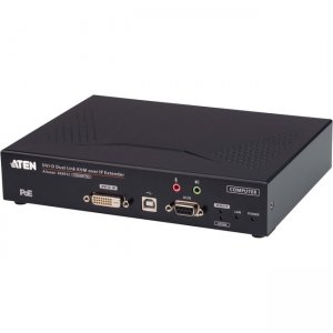 Aten 2K DVI-D Dual Link KVM over IP Transmitter with PoE KE6912T