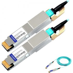 AddOn Fiber Optic Network Cable QSFPDD-400G-AOC6M-AO