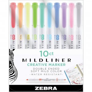 Zebra Pen MildLiner Creative Marker 78101 ZEB78101