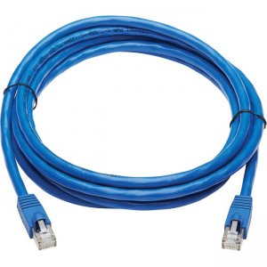 Tripp Lite Cat6a 10G-Certified Snagless F/UTP Network Patch Cable (RJ45 M/M), Blue, 10 ft N261P-010-BL