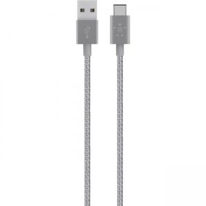 Belkin MIXIT↑ Metallic USB-C to USB-A Charge Cable F2CU060BT04-GRY
