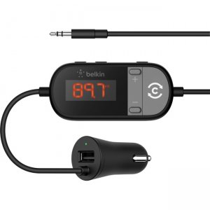 Belkin TuneCast In-Car 3.5mm to FM Transmitter F8Z880TT