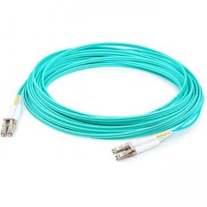 AddOn 24m LC (Male) to LC (Male) Aqua OM4 Duplex Fiber OFNR (Riser-rated) Patch Cable ADD-LC-LC-24M5OM4