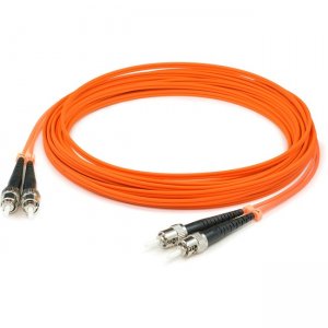 AddOn Fiber Optic Duplex Patch Network Cable ADD-ST-ST-3M6MMF-TAA