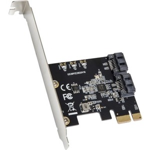 IO Crest 2 Port SATA III PCI-e 3.0 x1 Controller Card (Jmicro Chipset) SI-PEX40148