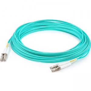 AddOn 95m LC (Male) to LC (Male) Aqua OM4 Duplex Fiber OFNR (Riser-Rated) Patch Cable ADD-LC-LC-95M5OM4