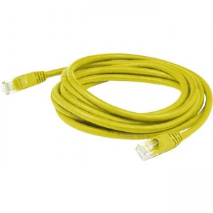 AddOn 8ft RJ-45 (Male) To RJ-45 (Male) Yellow Cat6 Straight UTP PVC Copper Patch Cable ADD-8FCAT6-YW