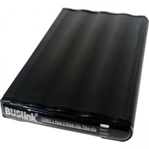Buslink Type-C USB 3.1 Gen 2 SSD Disk-On-The-Go External Slim Portable Drive DL-4TSDG2C