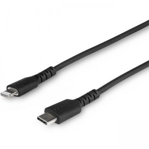StarTech.com 1 m (3.3 ft.) USB C To Lightning Cable - Apple MFi Certified - Black RUSBCLTMM1MB
