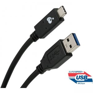 Iogear Charge & Sync Flip USB 3.1 Gen 2 A to USB-C Cable 10 Gbps (USB-IF) G2LU3CAM01