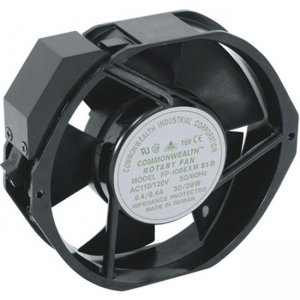 Middle Atlantic Products Fan, 220 CFM, High CFM Rear Doors MWCFRD-FKIT FP-108EXM S1-B