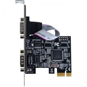 SIIG Dual-Serial Port / RS-232 PCIe Card LB-S00014-S1