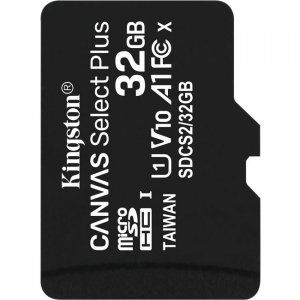 Kingston Canvas Select Plus microSD Card With Android A1 Performance Class SDCS2/32GBSP