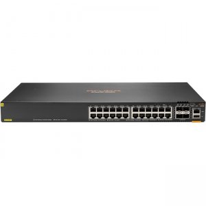 Aruba 24-port 1GbE Class 4 PoE and 4-port SFP56 Switch JL666A#ABA 6300F