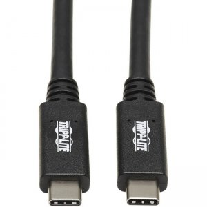 Tripp Lite USB-C To USB-C Cable (M/M) - USB 3.1 Gen 2, 10 Gbps, Thunderbolt 3, 20
