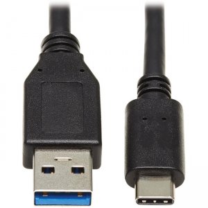 Tripp Lite USB Type-C to USB Type-A Cable, M/M, 20 in U428-20N