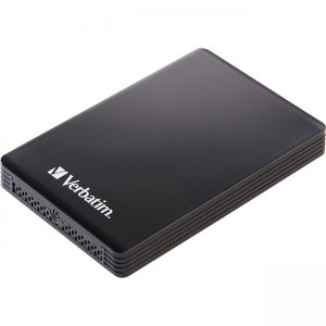 Verbatim 512GB External SSD, USB 3.1 Gen 1 - Black 70383 Vx460