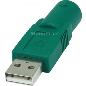 Monoprice USB Male to PS2 (MDIN6F) Converter for Logitech Brand 2209