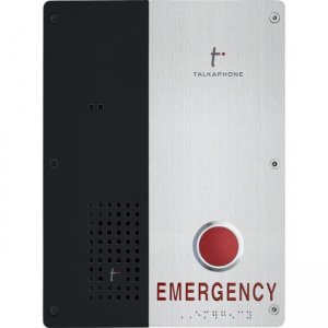 Talk-A-Phone Single Button Emergency IP Call Station VOIP-600E3 VOIP-600E